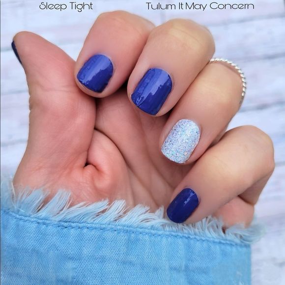 Color Street | Sleep Tight, indigo blue/purple hue, creme finish. - Picture 12 of 17